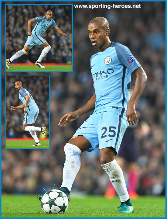 FERNANDINHO - 2017/18 Champions League. - Manchester City FC