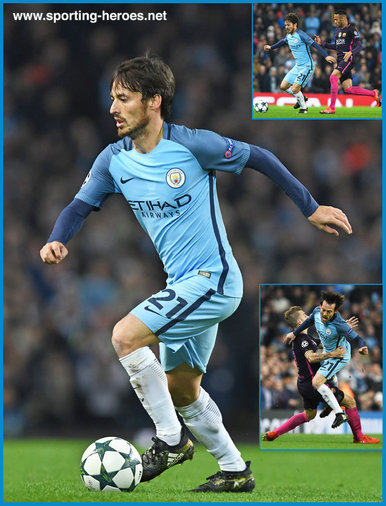 David Silva - Manchester City - 2016/17 Champions League.