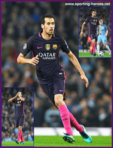 Sergio Busquets - Barcelona - 2016/17 Champions League.