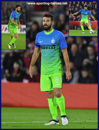 Antonio CANDREVA - Inter Milan (Internazionale) - 2016/17 UEFA Europe League.