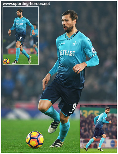 Fernando Llorente - Swansea City FC - Premier League Appearances