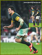 Franco MOSTERT - South Africa - International Rugby Caps. 2016-2019