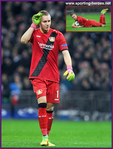 Bernd LENO - Bayer Leverkusen - 2016/17 Champions League.