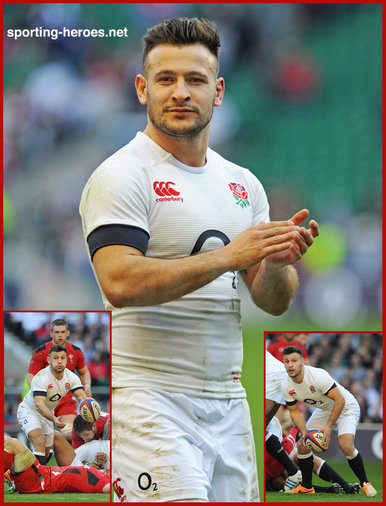 Danny Care - England - International Rugby Caps 2008 - 2014.
