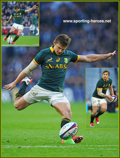 Patrick Lambie - South Africa - International rugby union caps 2013-2014.