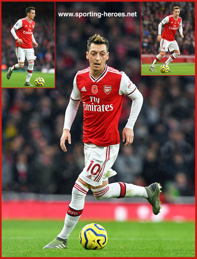 Mesut Ozil - Arsenal FC - Premier League Appearances