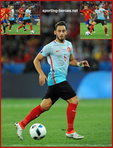 Hakan CALHANOGLU - Turkey - 2016 European Football Championships.