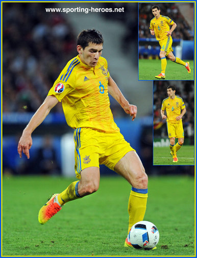 Taras STEPANENKO - Ukraine - 2016 European Football Championships.