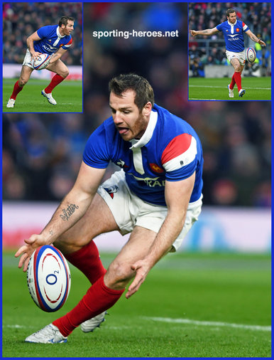 Camille LOPEZ - France - International Rugby Matches.