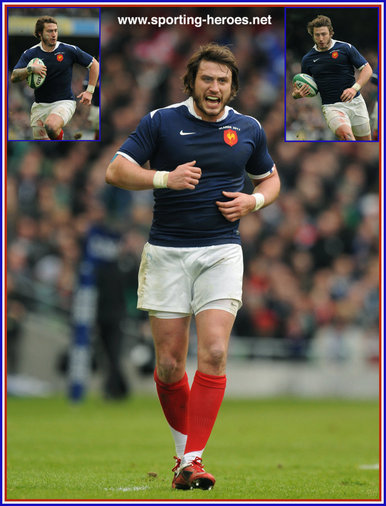 Maxime Medard - France - International Rugby Caps. 2011 - 2013