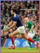 Yoann HUGET - France - International Rugby Caps. 2010 - 2013