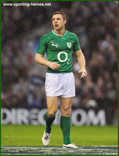 Tommy Bowe - Ireland (Rugby) - International Rugby Caps. 2011 - 2017.