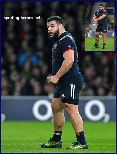 Rabah SLIMANI - France - International Rugby Caps.