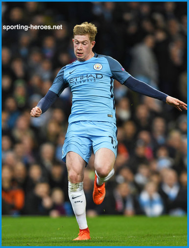 Kevin De BRUYNE - Manchester City - 2016/17 Champions League. Knock out games.