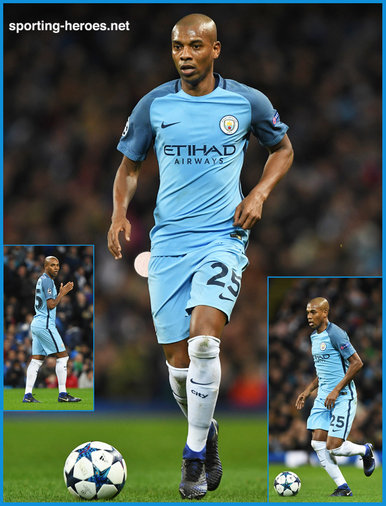 Fernandinho - Manchester City - 2016/17 Champions League. Knock out games.