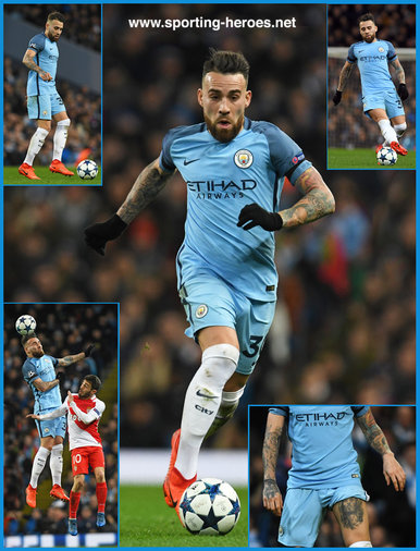 Nicolas Otamendi - Manchester City - 2016/17 Champions League. Knock out games.