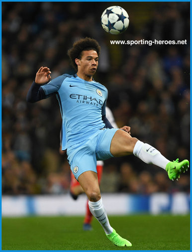 Leroy SANE - Manchester City - 2016/17 Champions League. Knock out games.