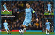 David SILVA - Manchester City - 2016/17 Champions League. Knock out games.