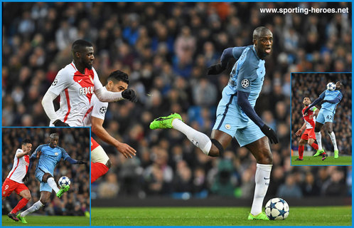 Yaya Toure - Manchester City - 2016/17 Champions League. Knock out games.