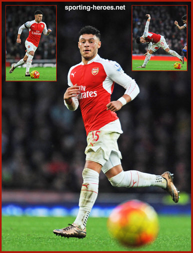 Alex OXLADE-CHAMBERLAIN - Arsenal FC - Premiership Appearances.