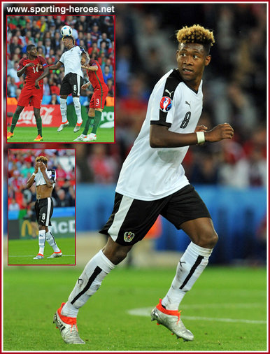 David Alaba - Austria - 2016 European Football Championships.