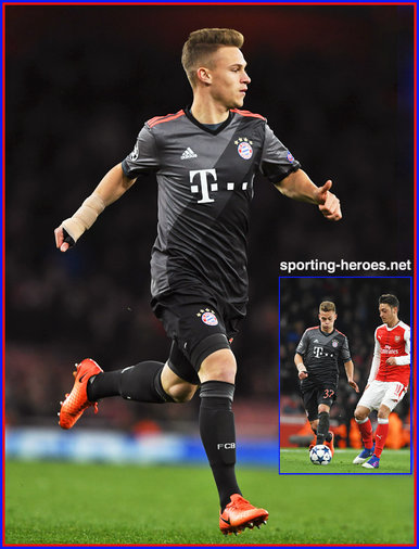 Joshua KIMMICH - Bayern Munchen - 2016/17 Champions League. Knock out games.