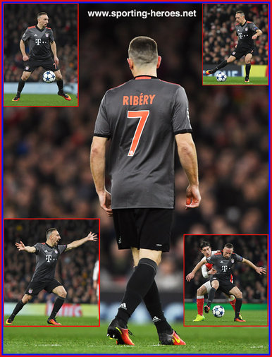 Franck Ribery - Bayern Munchen - 2016/17 Champions League. Knock out games.