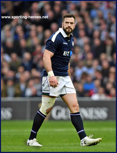 Alex DUNBAR - Scotland - International Rugby Caps.