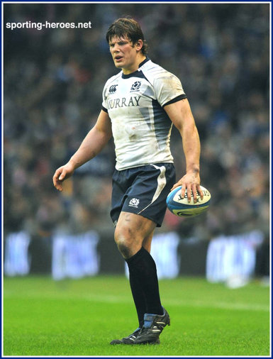 Ross Ford - Scotland - International Rugby Caps. 2004 - 2011