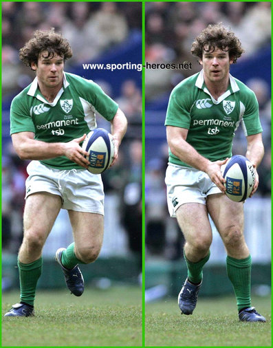 Gordon D'Arcy - Ireland (Rugby) - International rugby caps. 1999-2006