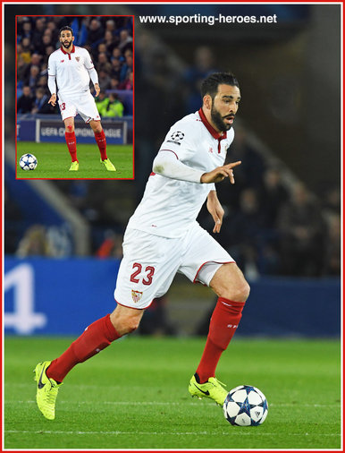 Adil Rami - Sevilla - 2016/17 Champions League. Knock out games.