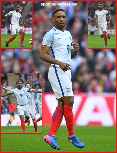 Jermain Defoe - England - 2018 FIFA World Cup qualifying games.