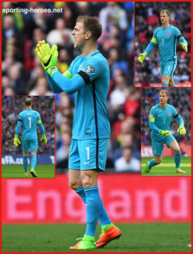 Joe Hart - England - 2018 FIFA World Cup qualifying games.