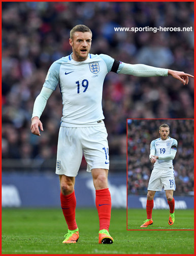 Jamie VARDY - England - 2018 FIFA World Cup qualifying games