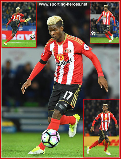 Didier NDONG - Sunderland FC - League Appearances