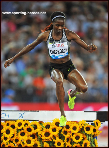 Beatrice CHEPKOECH - Kenya - Fourth at 2016 Olympic Games in Rio.
