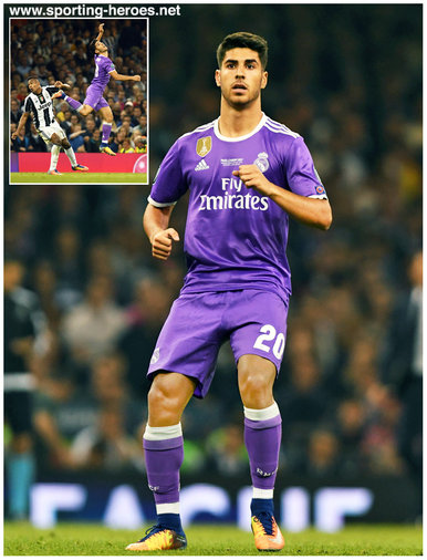 Marco ASENSIO - Real Madrid - 2017 EUFA Champions League Final.