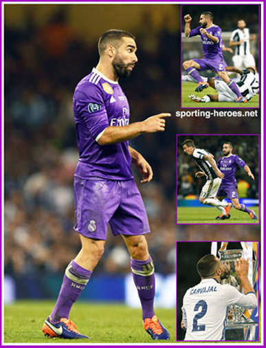 Daniel CARVAJAL - Real Madrid - 2017 EUFA Champions League Final.