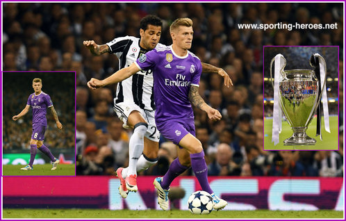 Toni Kroos - Real Madrid - 2017 EUFA Champions League Final.