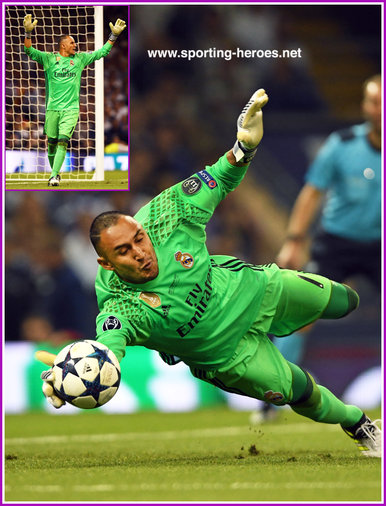 Keylor NAVAS - Real Madrid - 2017 EUFA Champions League Final.