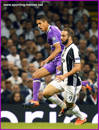 Raphael  VARANE - Real Madrid - 2017 EUFA Champions League Final.