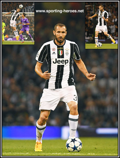 Giorgio Chiellini - Juventus - 2017 EUFA Champions League Final.