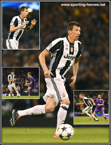 Mario Mandzukic - Juventus - 2017 Champions League Final.