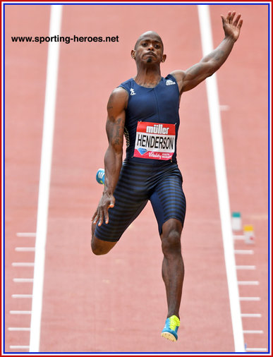 Jeff HENDERSON - U.S.A. - 2016 Olympic long jump champion.