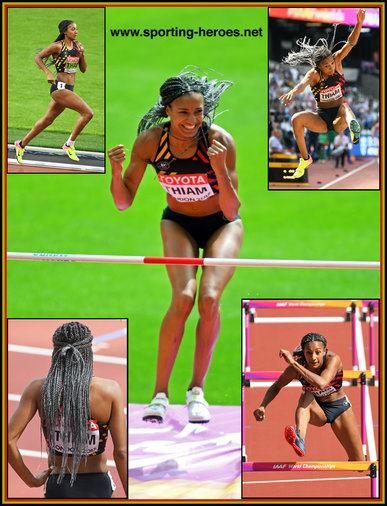 Nafissatou THIAM - Belgium - 2017 World heptathlon Champion.