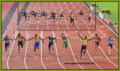Omar McLEOD - Jamaica - 2017 World 110m hurdles champion.