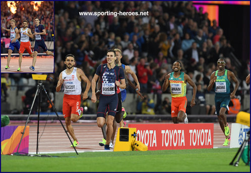 Pierre-Ambrois BOSSE - France - 2017 World Championship 800 metres Champion.