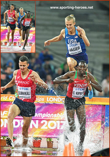 Conseslus KIPRUTO - Kenya - 2017 World 3000 metres steeplechase champion.