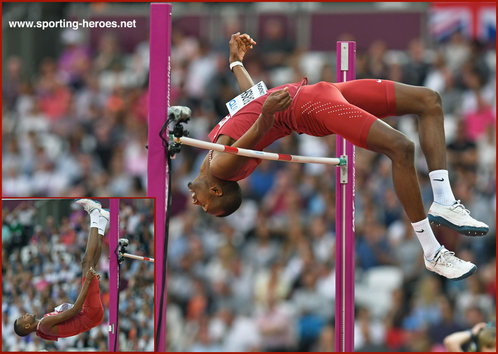 Mutaz Essa BARSHAM - Qatar - 2017 high jump World Championship gold medal.