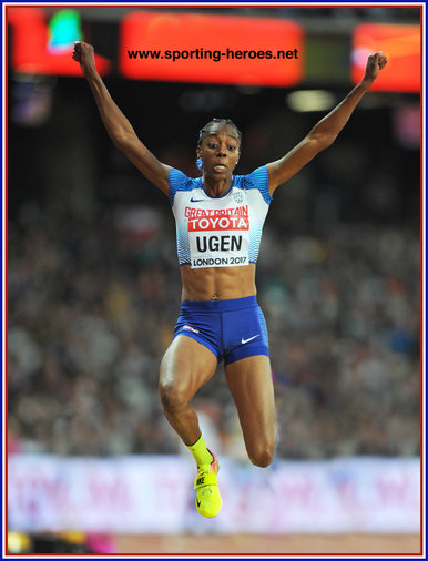 Lorraine  UGEN - Great Britain & N.I. - 2017 World Championships long jump finalist